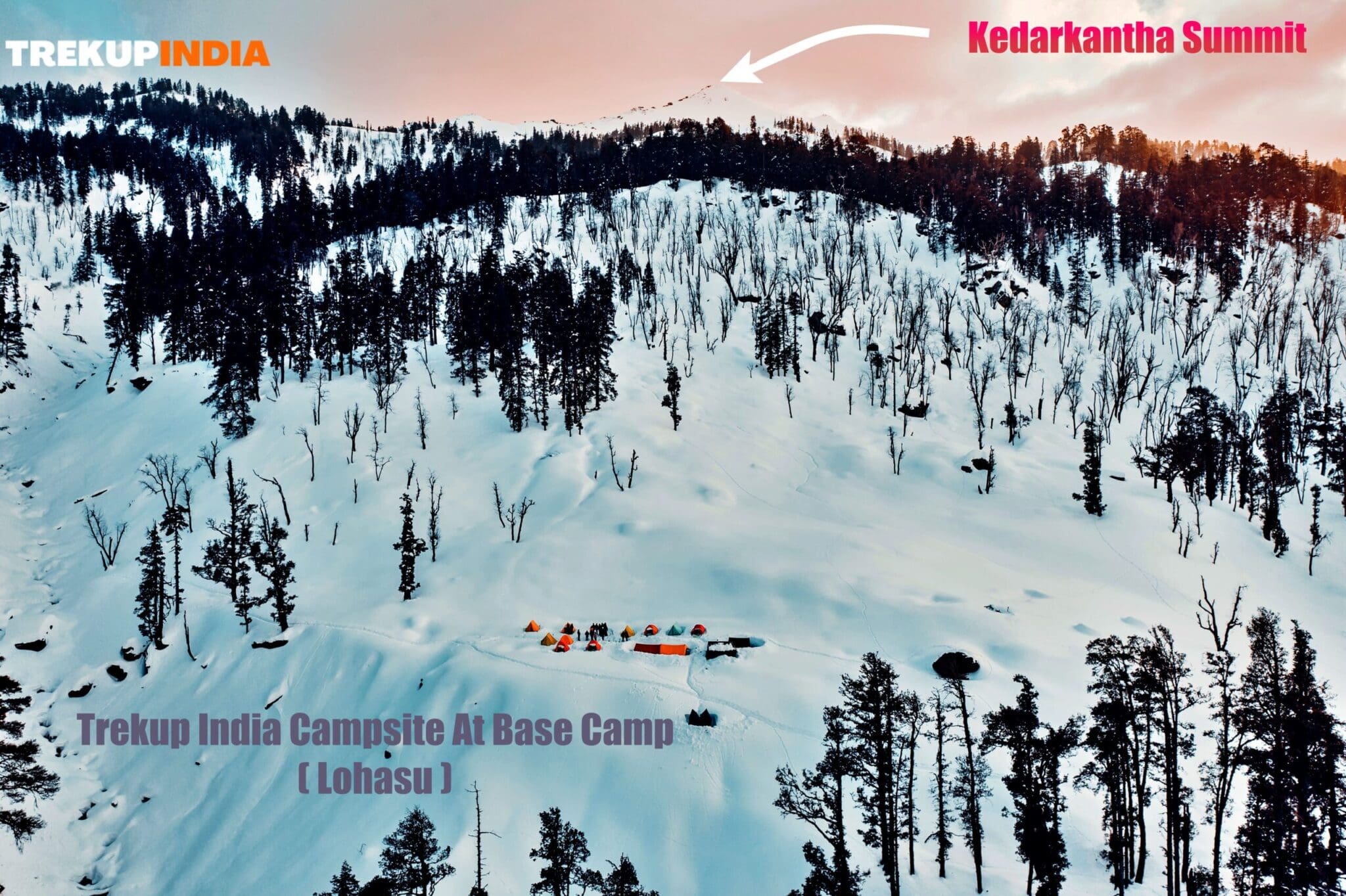 Top 8 winter treks during December, January, and February In Himalayas 1 kedarkantha trek
