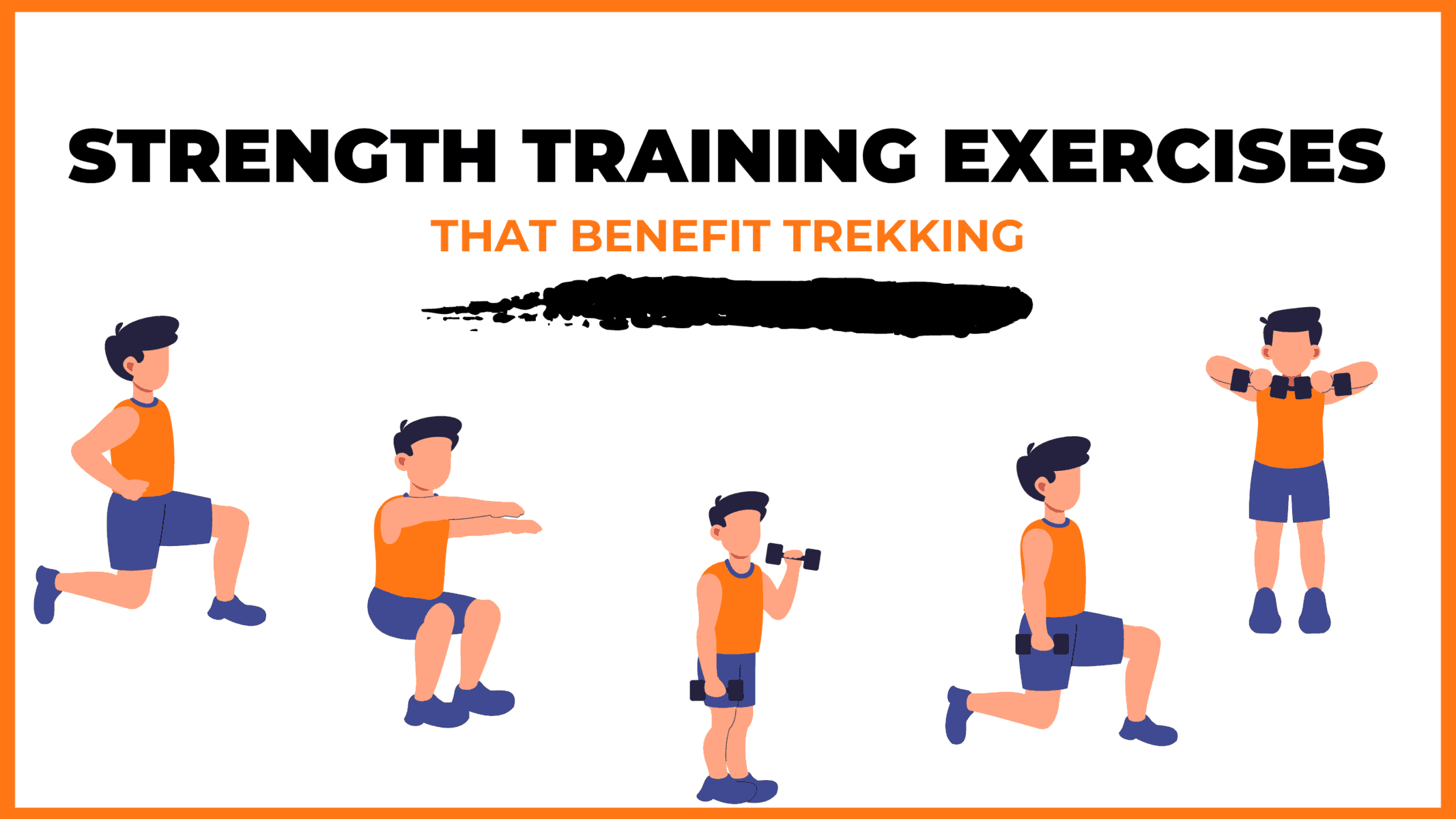 Black Peak Expedition 14 Strength Training exercises that benefit Trekking