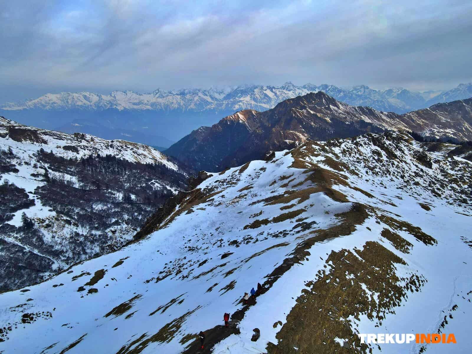 7 Best Winter Snow Treks in India to try– Where Snow meets the Soul 6 Kuari Pass Trek, pangarchulla peak trek