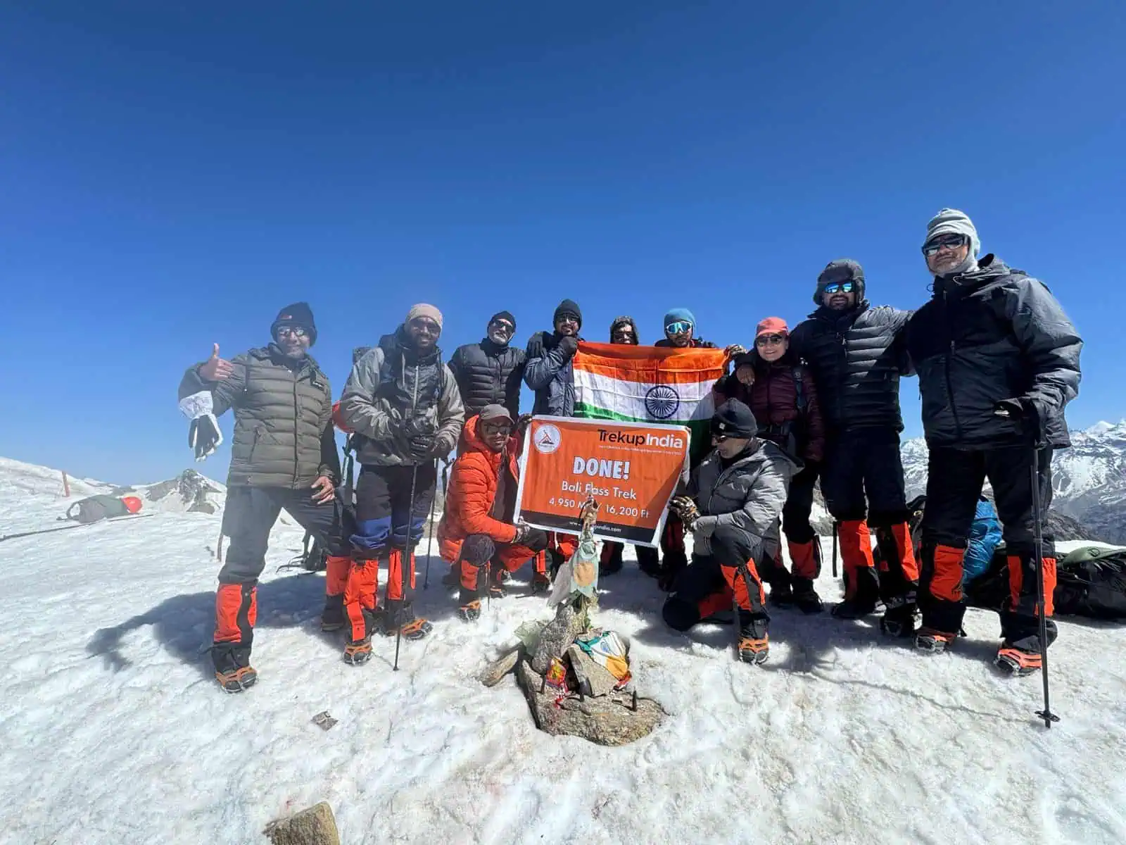 First Bali Pass Trek of the Season Successfully Completed by Trekup India 1 first Bali Pass trek of the season